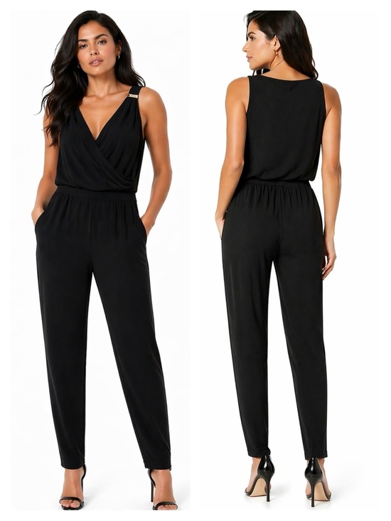 White House Black Market Pants - White House Black Market Sleeveless Stretch Jumpsuit 00